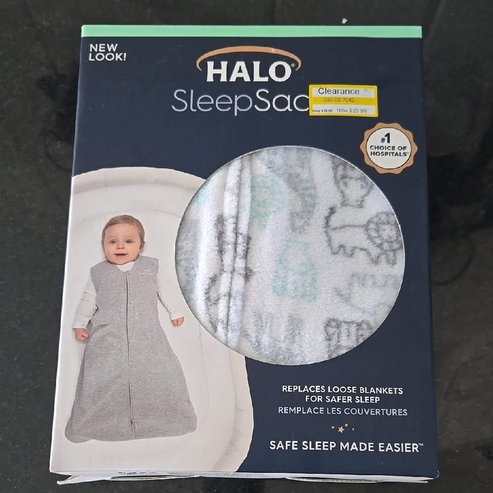 HALO SleepSack Wearable Blanket - Gray